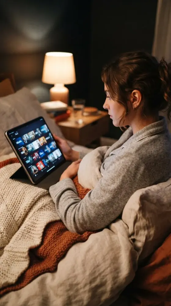 Watching a GetLiveTV IPTV service on a tablet away from the main television